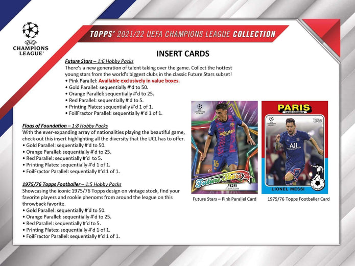 UEFA Champions League Topps 2021-22 - Flagship