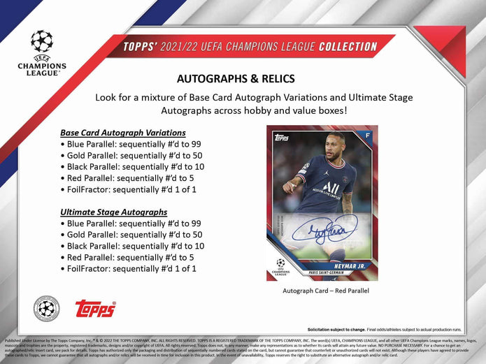 UEFA Champions League Topps 2021-22 - Flagship