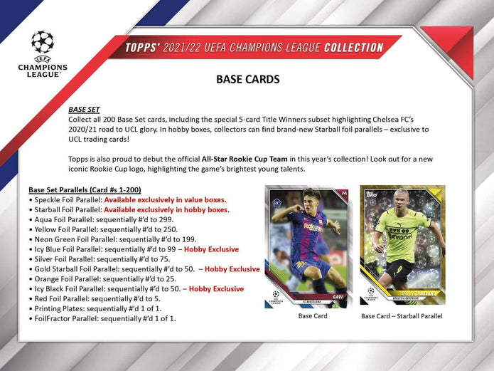 UEFA Champions League Topps 2021-22 - Flagship