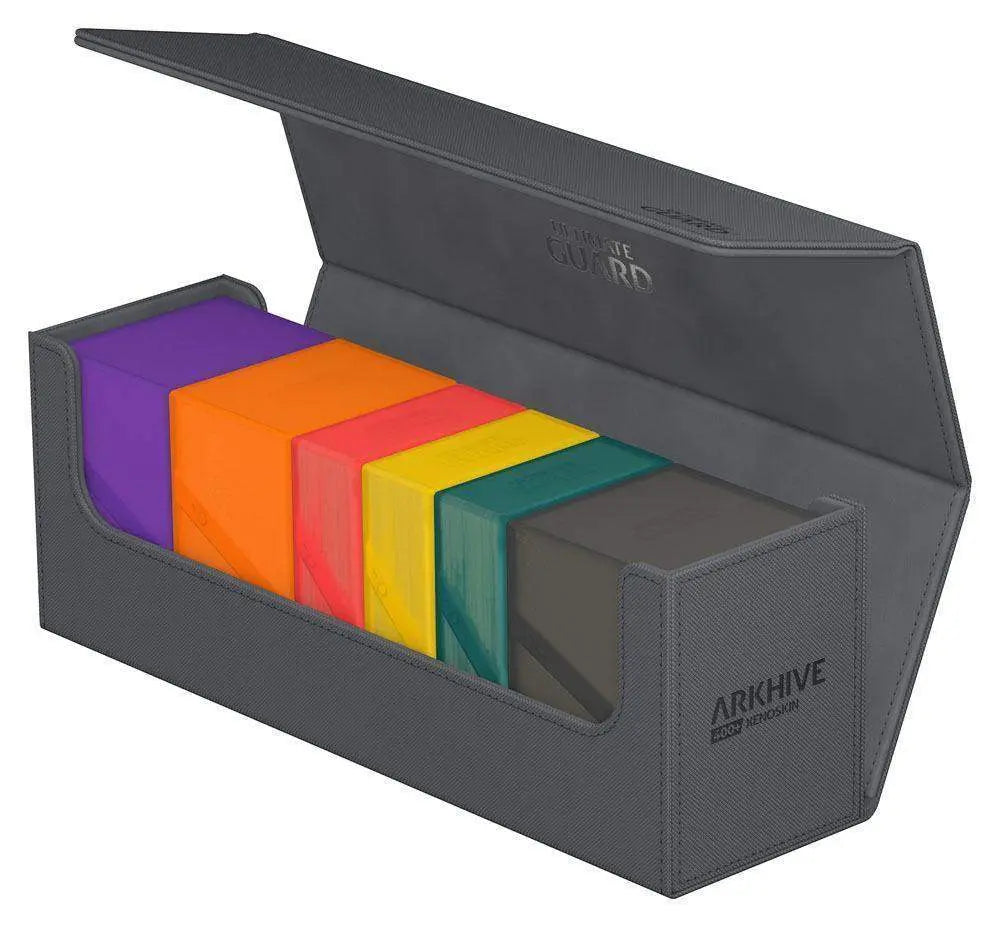 Ultimate Guard - Arkhive Flip Case Xenoskin 400+ Monocolor Grey