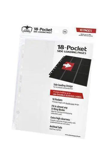 Ultimate Guard - Conf. 10 Fogli a 9+9 tasche Side-Load White