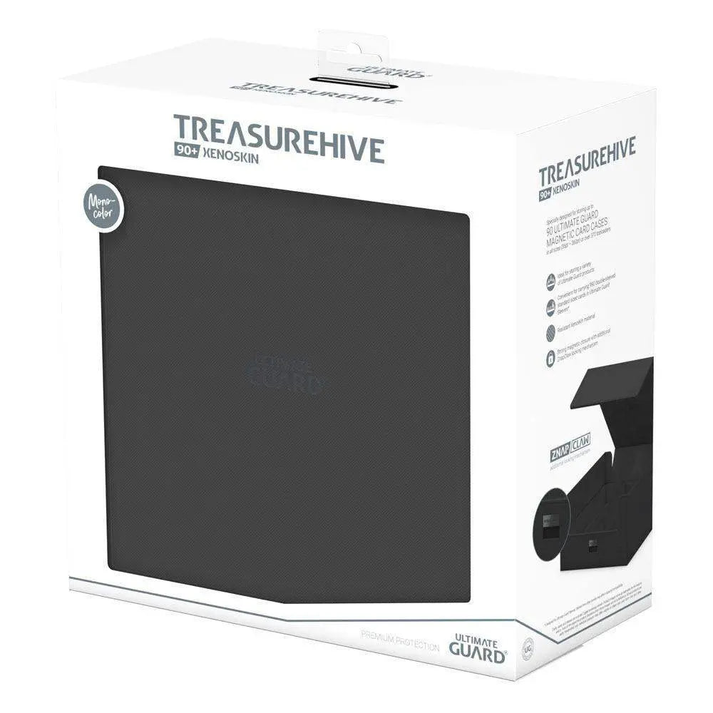 Ultimate Guard Contenitore One Touch Magnetico Treasurehive 90+ XenoSkin Black