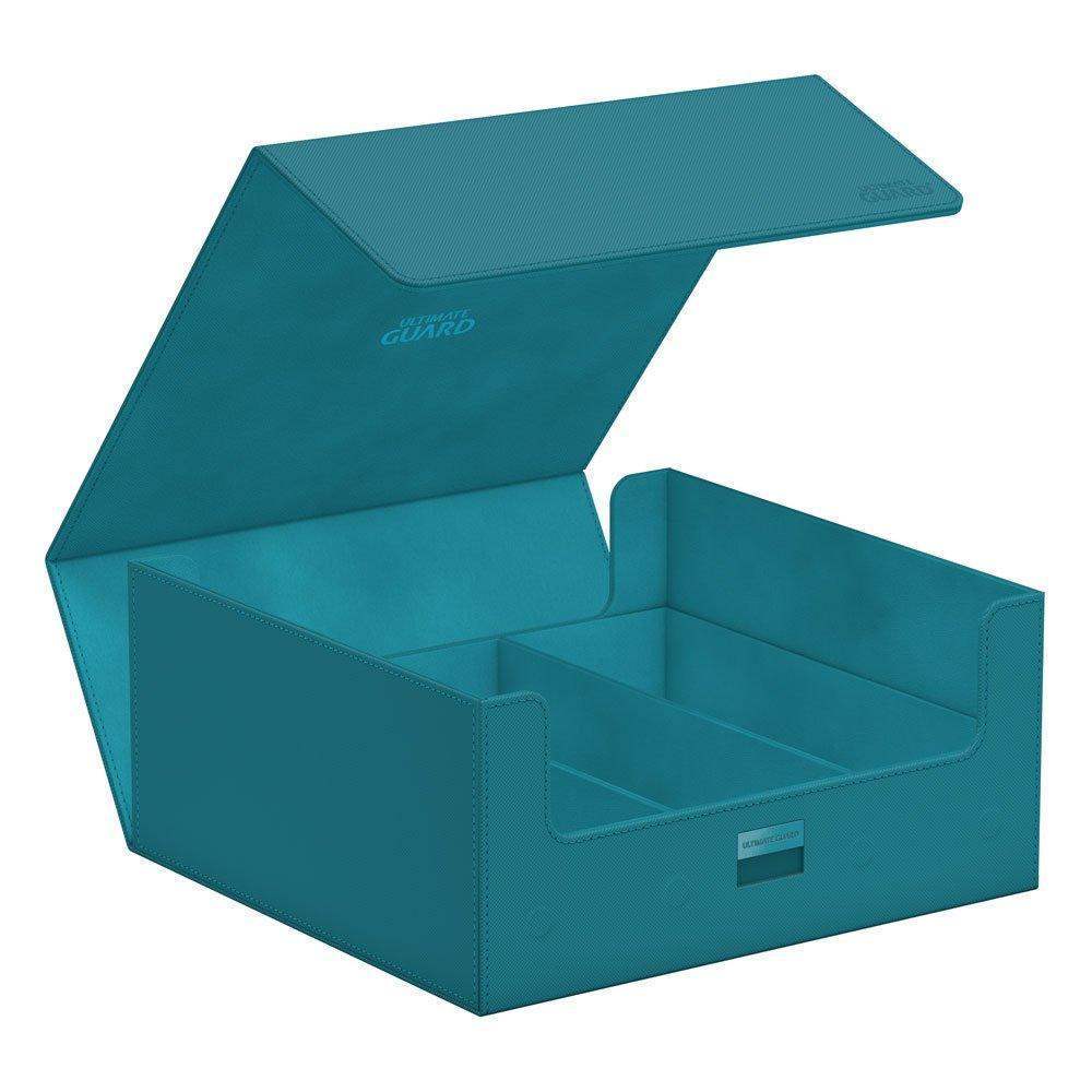 Ultimate Guard Contenitore One Touch Magnetico Treasurehive 90+ XenoSkin Petrol Blue
