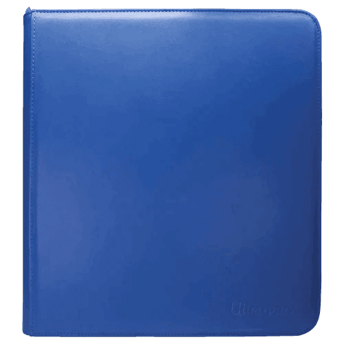 Ultra-PRO 12-Pocket Zippered PRO-Binder Vivid Blue