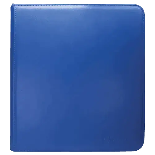 Ultra-PRO 12-Pocket Zippered PRO-Binder Vivid Blue