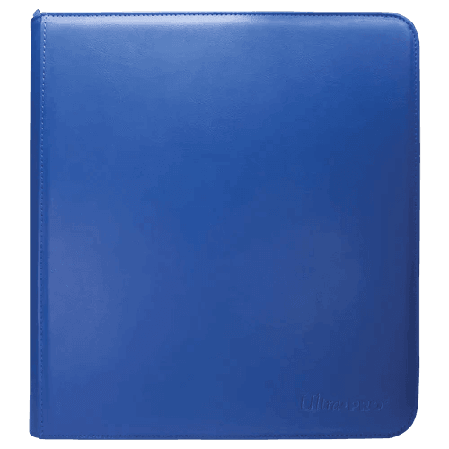 Ultra-PRO 12-Pocket Zippered PRO-Binder Vivid Blue