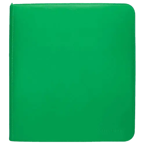 Ultra-PRO 12-Pocket Zippered PRO-Binder Vivid Green