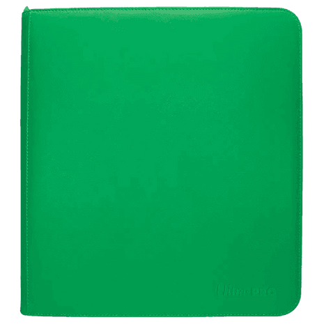 Ultra-PRO 12-Pocket Zippered PRO-Binder Vivid Green