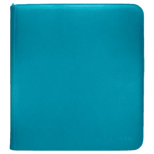 Ultra-PRO 12-Pocket Zippered PRO-Binder Vivid Teal
