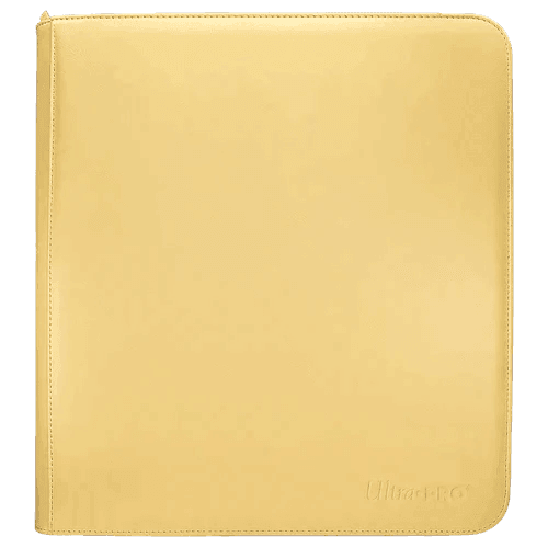 Ultra-PRO 12-Pocket Zippered PRO-Binder Vivid Yellow