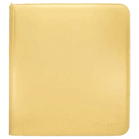 Ultra-PRO 12-Pocket Zippered PRO-Binder Vivid Yellow