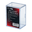 Ultra Pro 2-Piece Clear 100 Card Storage Box
