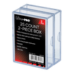 Ultra Pro 2-Piece Clear 25 Card Storage Box