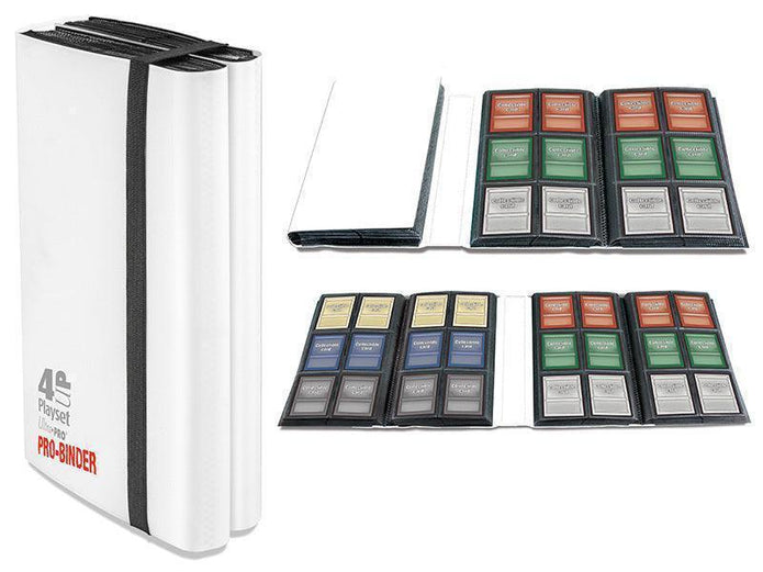 Ultra Pro - 4-UP Playset PRO Binder Bianco