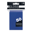 Ultra Pro - Gloss Deck Protectors Standard Size Blu 50 pz