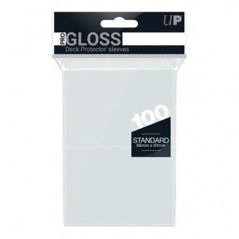 Ultra Pro - Gloss Deck Protectors Standard Size - Clear - 100 pz