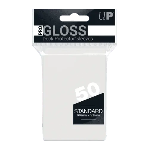 Ultra Pro - Gloss Deck Protectors Standard Size Clear 50 pz
