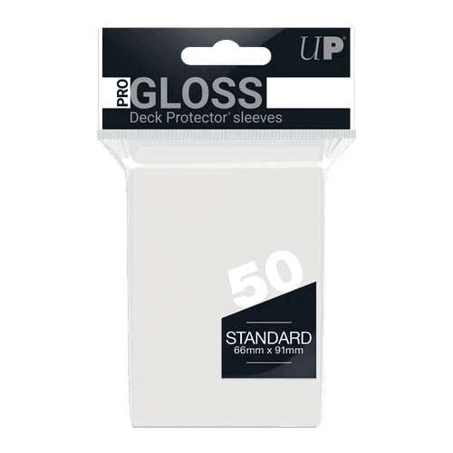 Ultra Pro - Gloss Deck Protectors Standard Size Clear 50 pz
