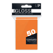 Ultra Pro - Gloss Deck Protectors Standard Size Orange 50 pz