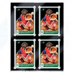 Ultra Pro One Touch 35PT 4-Card Black Border UV Magnetic Holder
