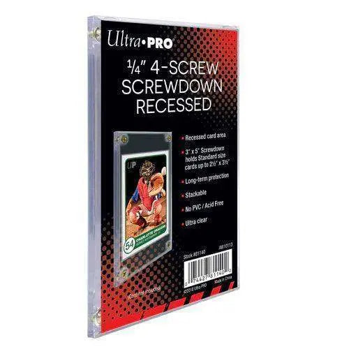 Ultra-PRO - Screwdown Recessed Holder 1/4
