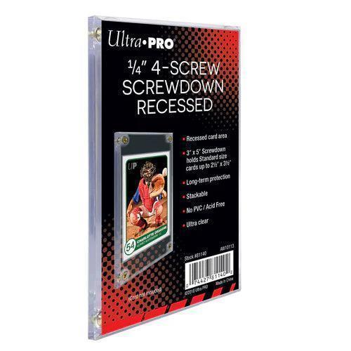 Ultra-PRO - Screwdown Recessed Holder 1/4 -