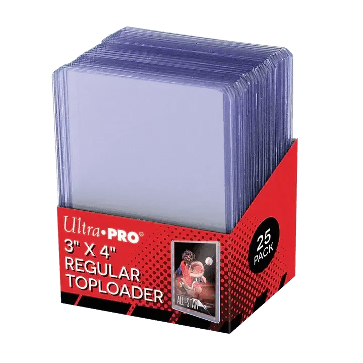 Ultra Pro - Toploader - 3 x 4 Clear Regular