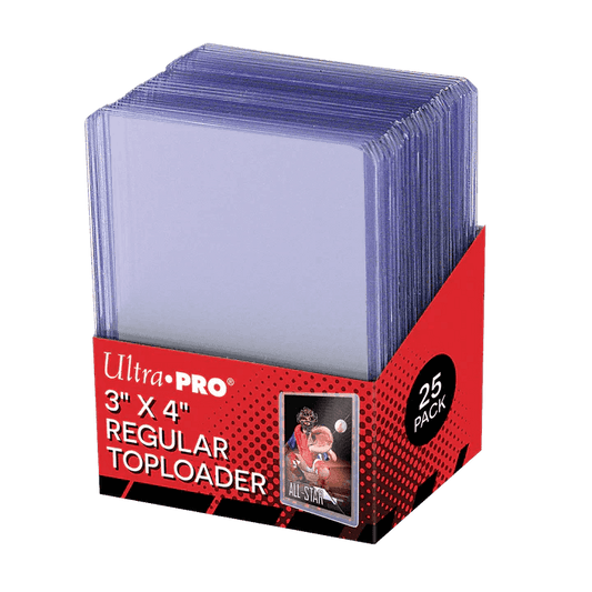 Ultra Pro - Toploader - 3 x 4 Clear Regular
