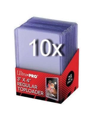 Ultra Pro - Toploader - 3 x 4 Clear Regular pack da 10