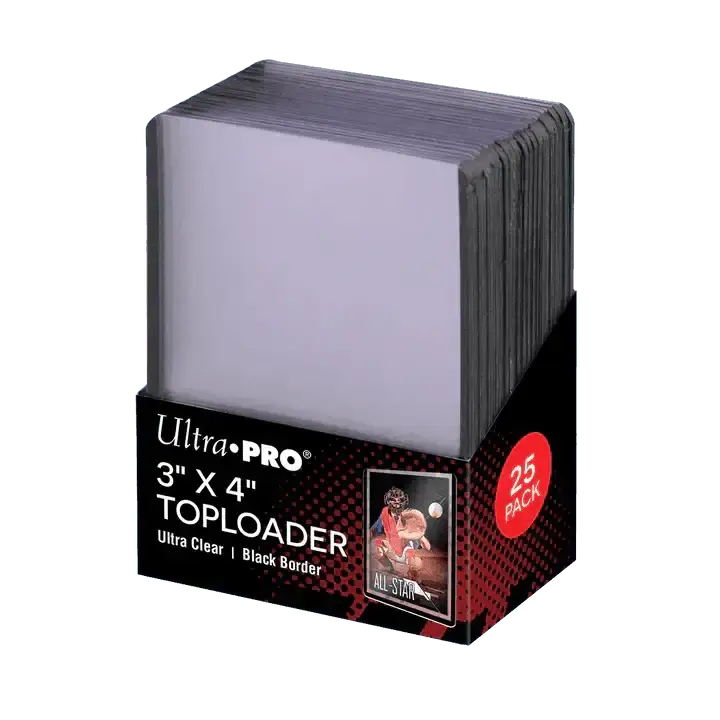 Ultra Pro - Toploader - 3 x 4 Regular Black