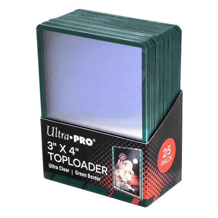 Ultra Pro - Toploader - 3 x 4 Regular Green -