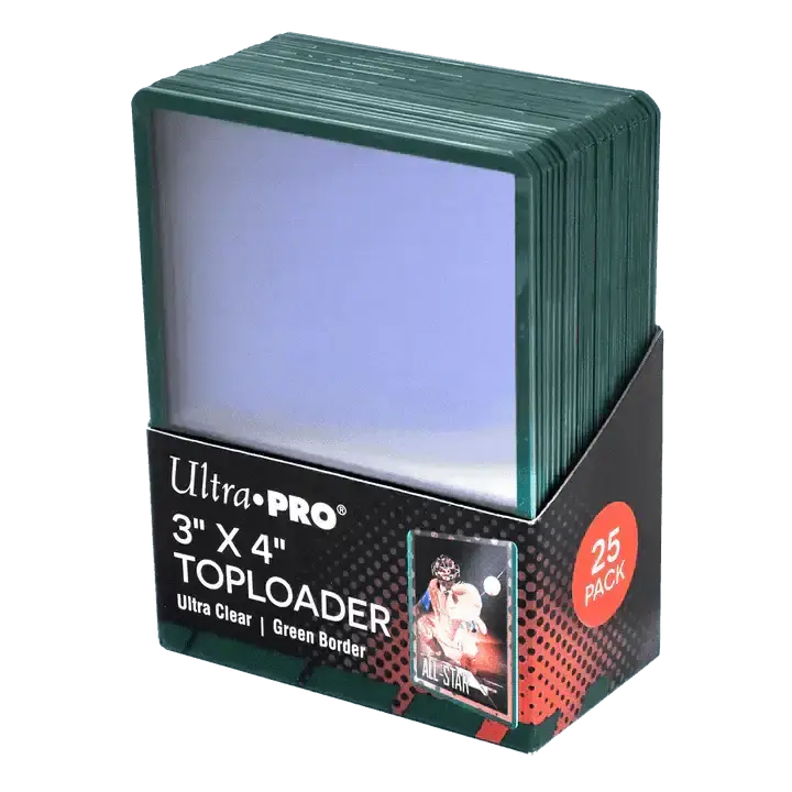 Ultra Pro - Toploader - 3 x 4 Regular Green