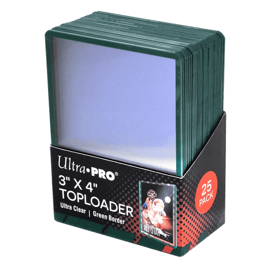 Ultra Pro - Toploader - 3 x 4 Regular Green
