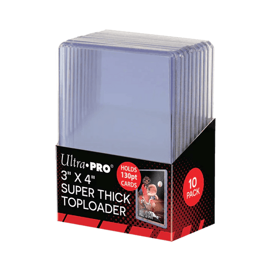 Ultra Pro - Toploader Confezione da 10 - 130pt