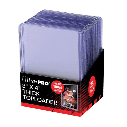 Ultra Pro - Toploader Confezione da 25 - 100pt
