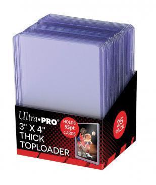 Ultra Pro - Toploader Confezione da 25 - 55Pt