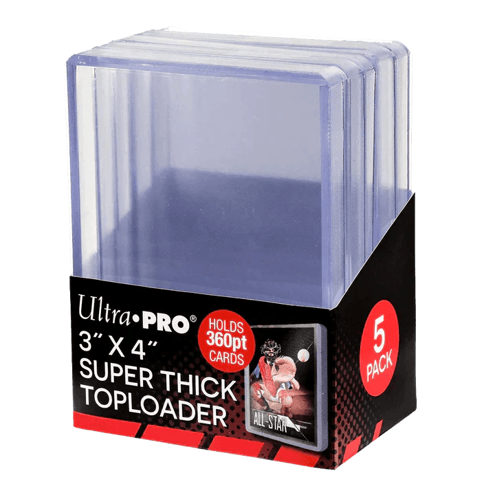 Ultra Pro - Toploader Confezione da 5 - 360pt