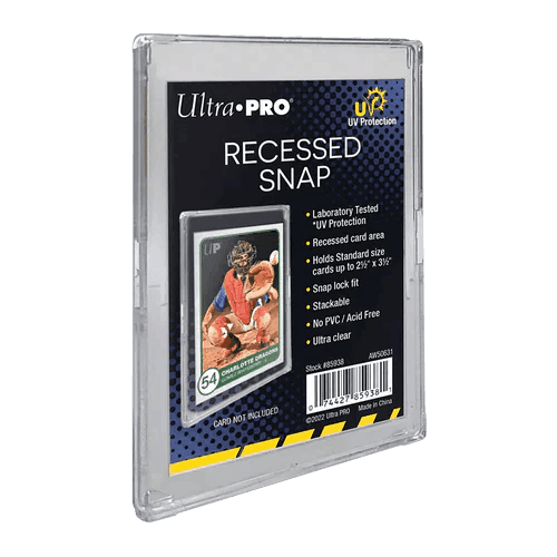 Ultra Pro - UV Recessed Snap Card Holder -