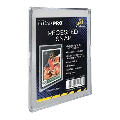 Ultra Pro - UV Recessed Snap Card Holder