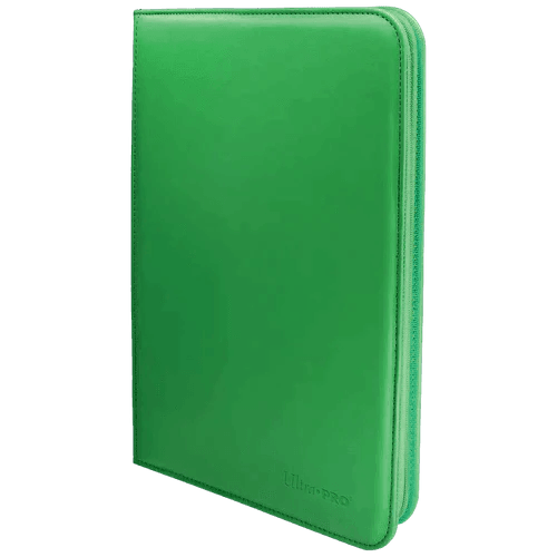 Ultra PRO - Vivid 9 Pocket Zippered PRO-Binder Green