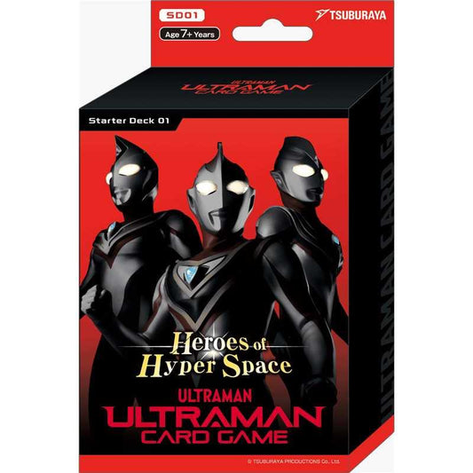 Ultraman tcg Starter Deck Heroes of Hyper Space English SD01