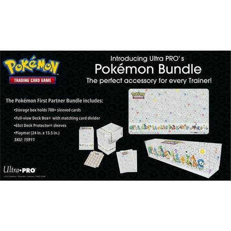 UP - First Partner Accessory Bundle for Pokémon