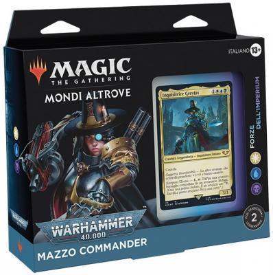Warhammer 40,000 ITA - Mazzo Commander Forze dell'Imperium