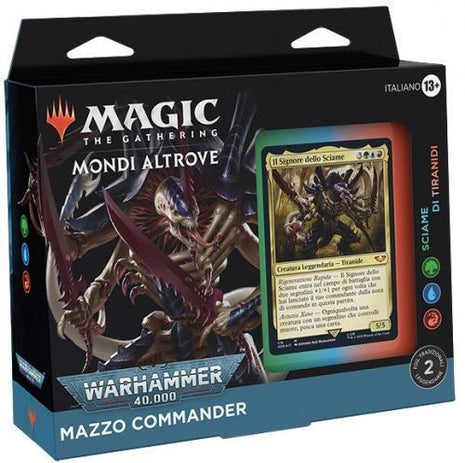 Warhammer 40,000 ITA Mazzo Commander Sciame di Tiranidi