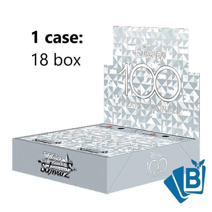 Weiss Schwarz case 18 Box Disney 100 Years Of Wonder JAP