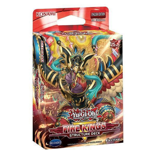 Yu-Gi-Oh! Structure Deck Fire Kings Re Fuoco Reloaded Prima Edizione Italiano -