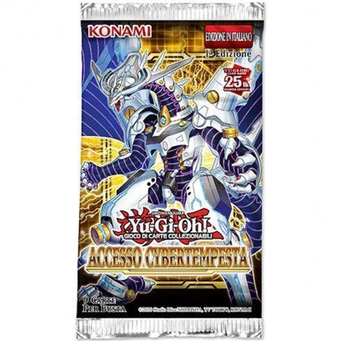Yugioh Accesso Cybertempesta bustina ITA
