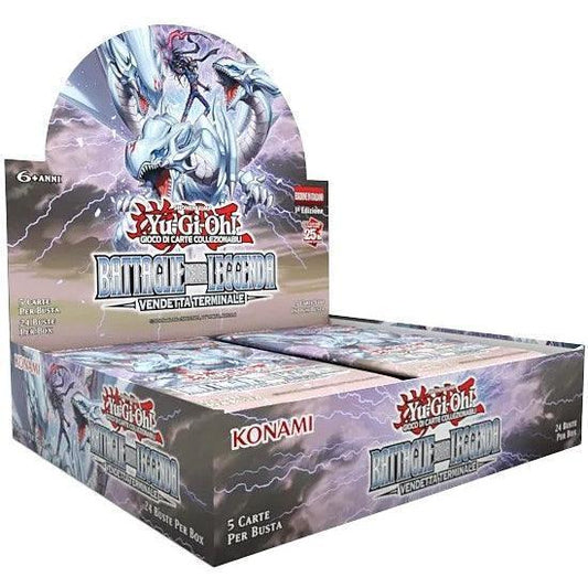 Yugioh Battaglie della leggenda Vendetta Terminale Box 24 Buste ITA -