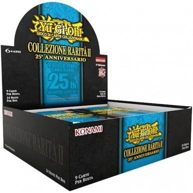 Yugioh Collezione Rarità 25° Anniversario II Box da 24 Buste ITA