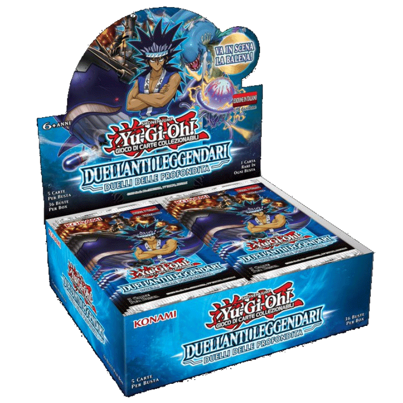 Yugioh Duellanti Leggendari Duelli delle Profondità ITA - Box 36 bustine 1a Edizione -